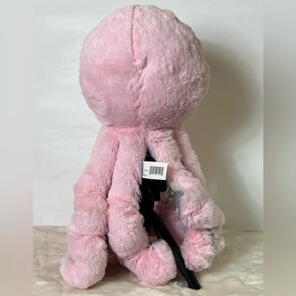 Octopus Pink Silver Plush Stuffed Animal Walgreens Soft Sea Creature Ocean Life - Picture 4 of 13